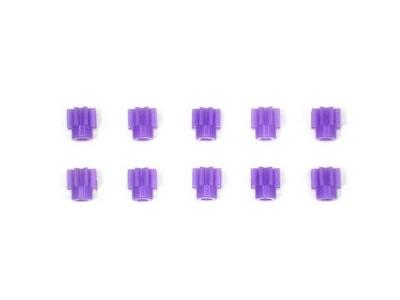 Tamiya AO-1014 8T Pinion Gear (Purple, 10 pcs.)(94577)