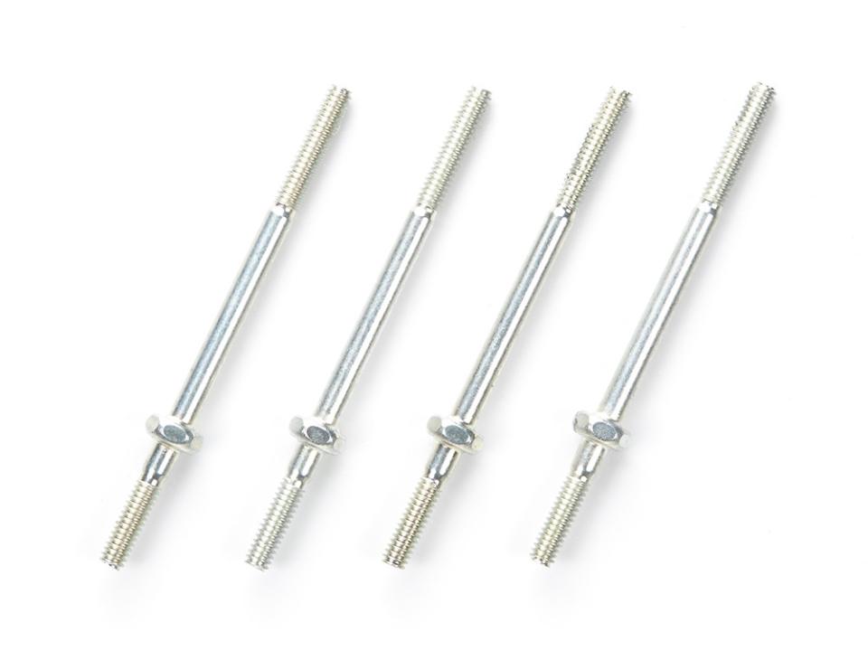 Tamiya AO-1024 2x38mm Double-Threaded Shafts (4 pcs.)(94809)