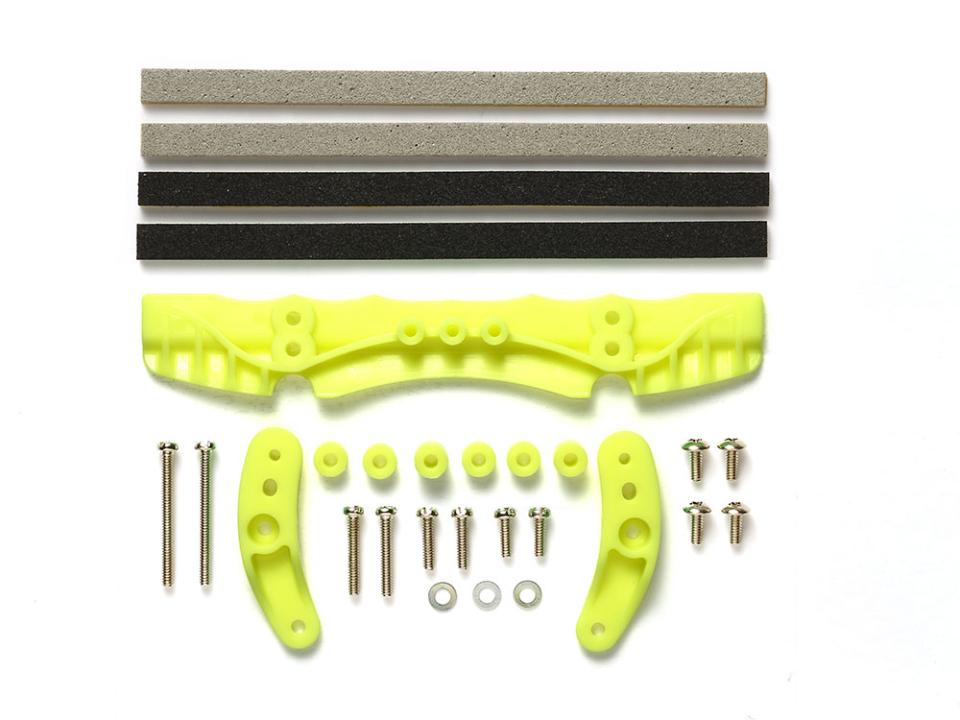 Tamiya AR Chassis Brake Set (Fluorescent Yellow)(95535)