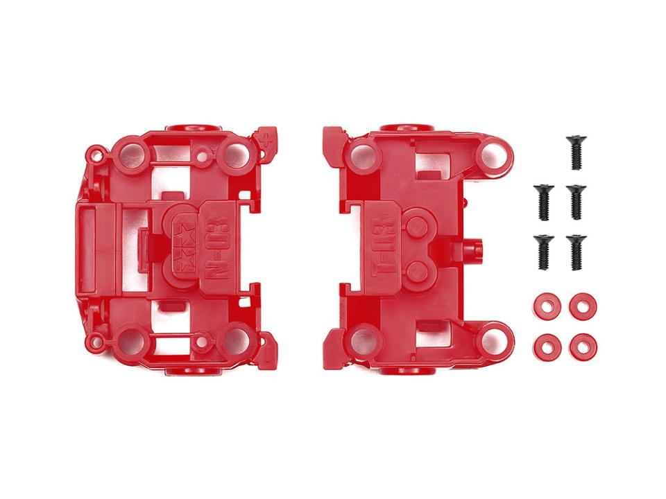 Tamiya N-03/T-03 Bumperless Units (Red)(95696)