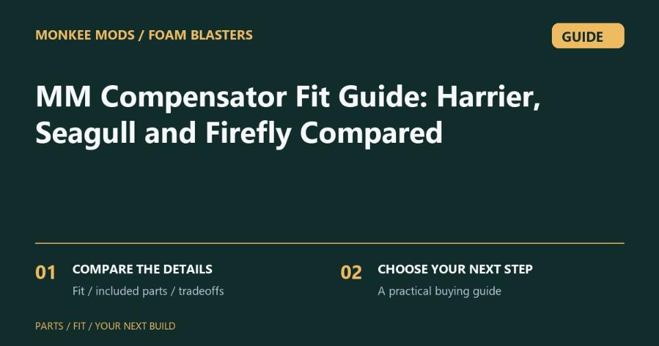 MM Compensator Fit Guide: Harrier, Seagull and Firefly Compared