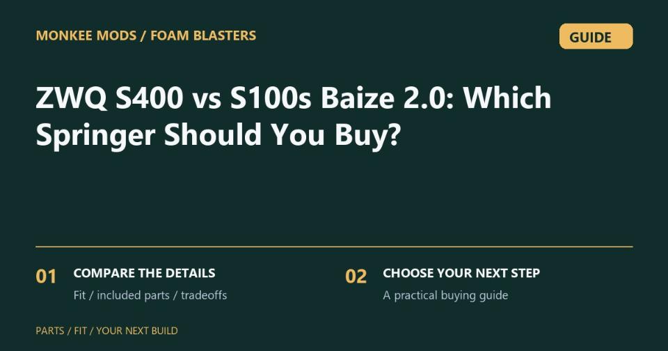 ZWQ S400 vs S100s Baize 2.0: Which Springer Should You Buy?