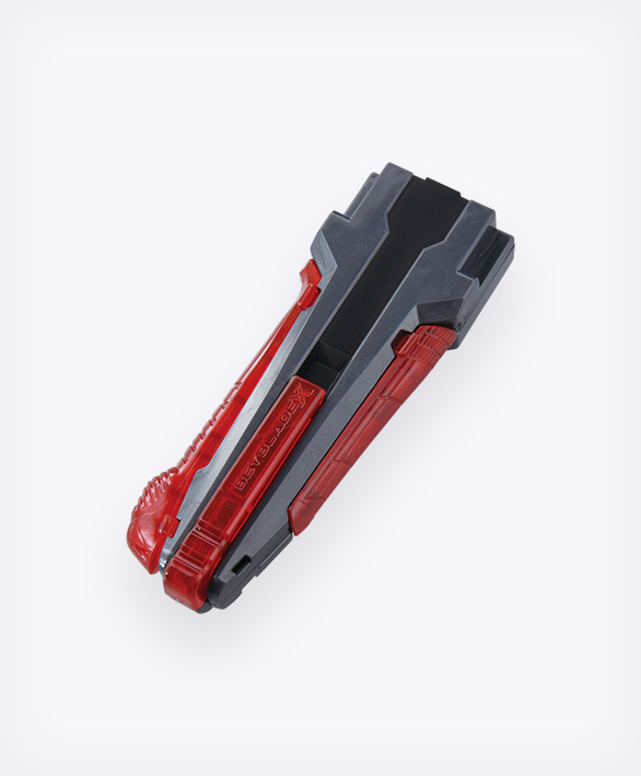 Beyblade X BX-41 Rubber Custom Grip Gunmetal Ver.