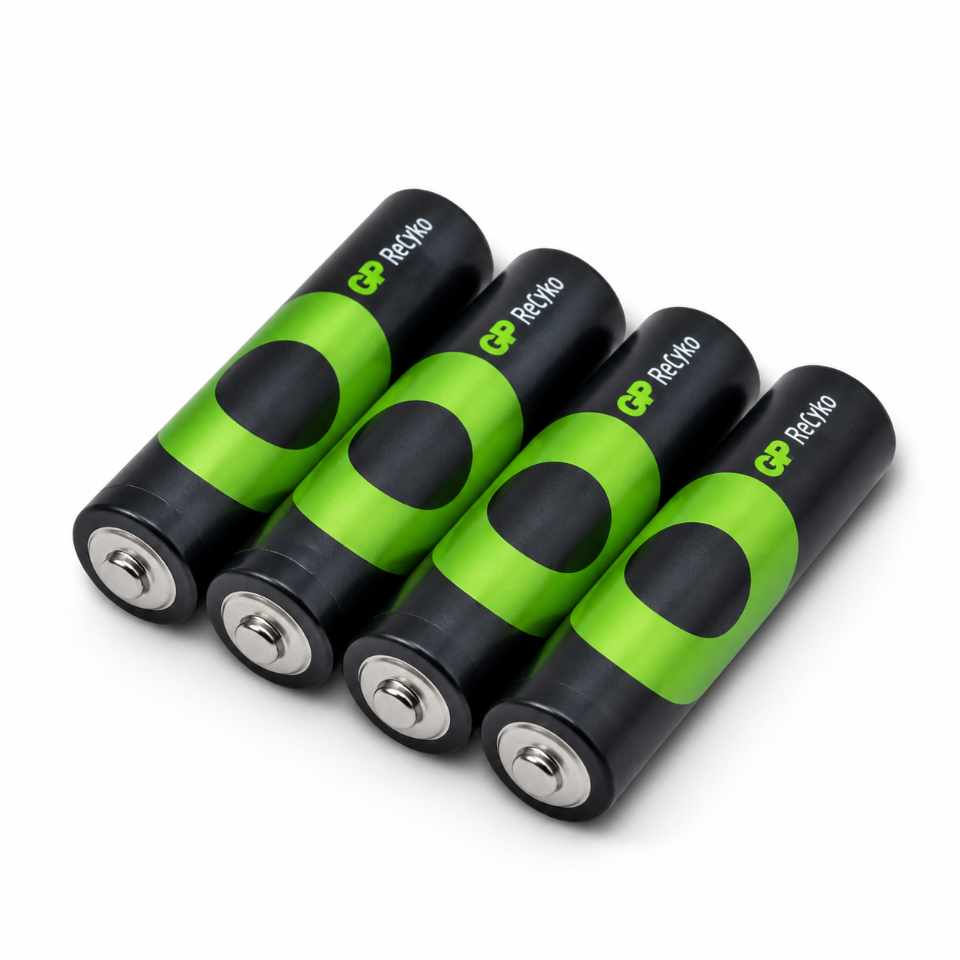 GP ReCyko Pro AA Rechargeable Batteries 2000mAh (4-Pack)