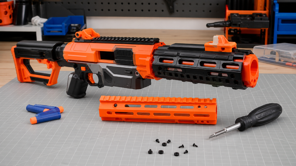 Sillybutts Handguard Installation on Colonel Wasp 76